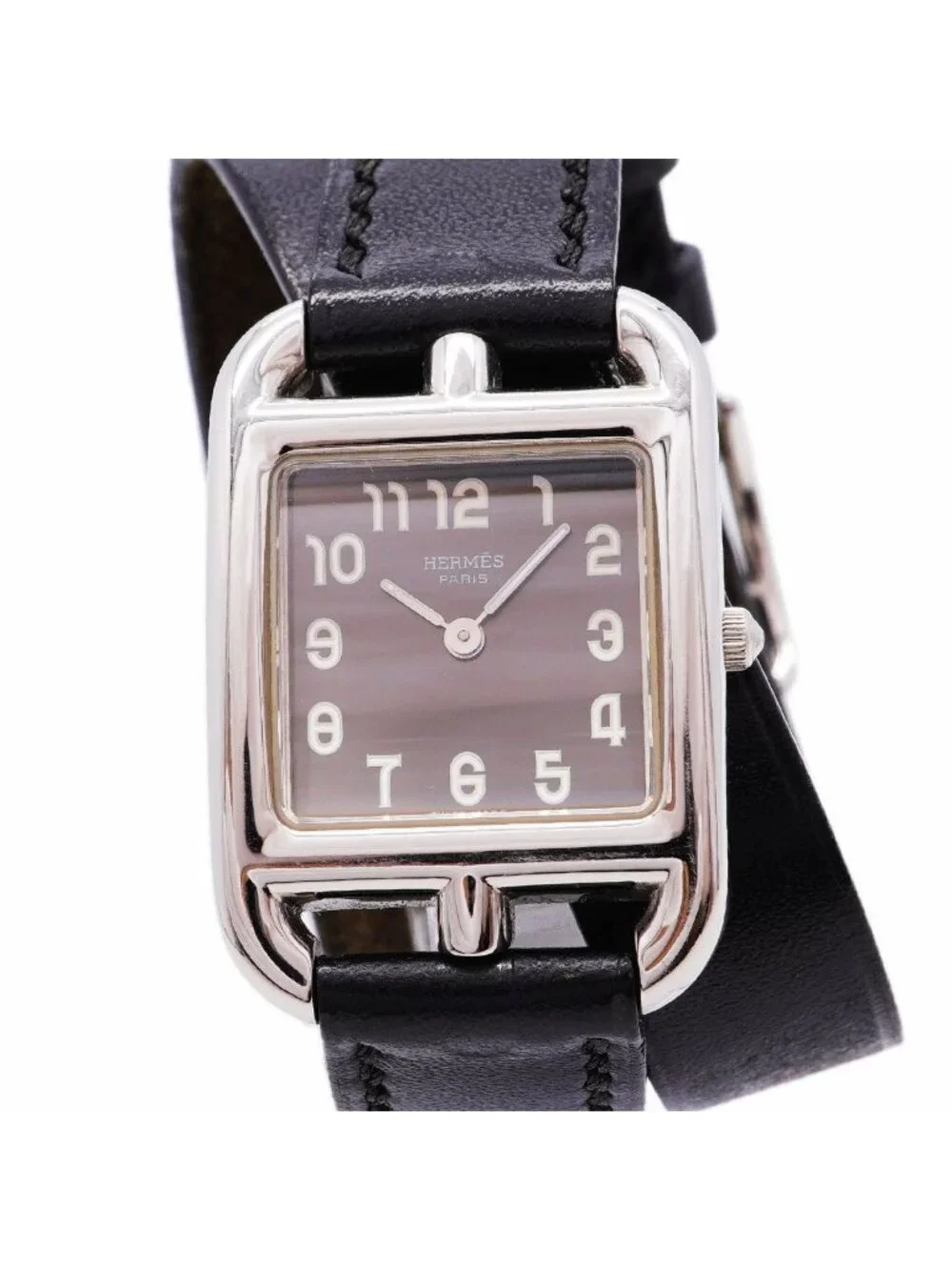 Hermes Cape Cod Double Tour Watch Gray Dial